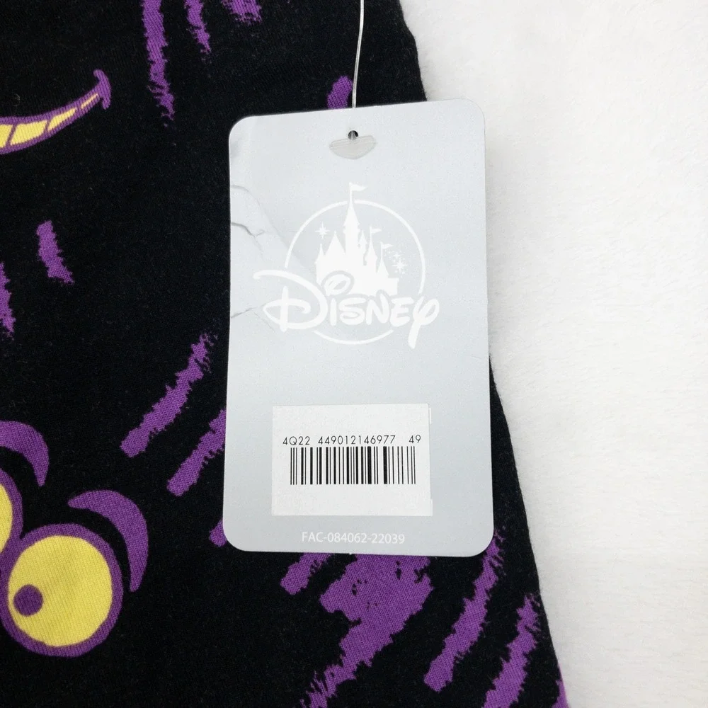 Disney Boxer Briefs Mens XXL Black Cheshire Cat Alice in Wonderland Print New
